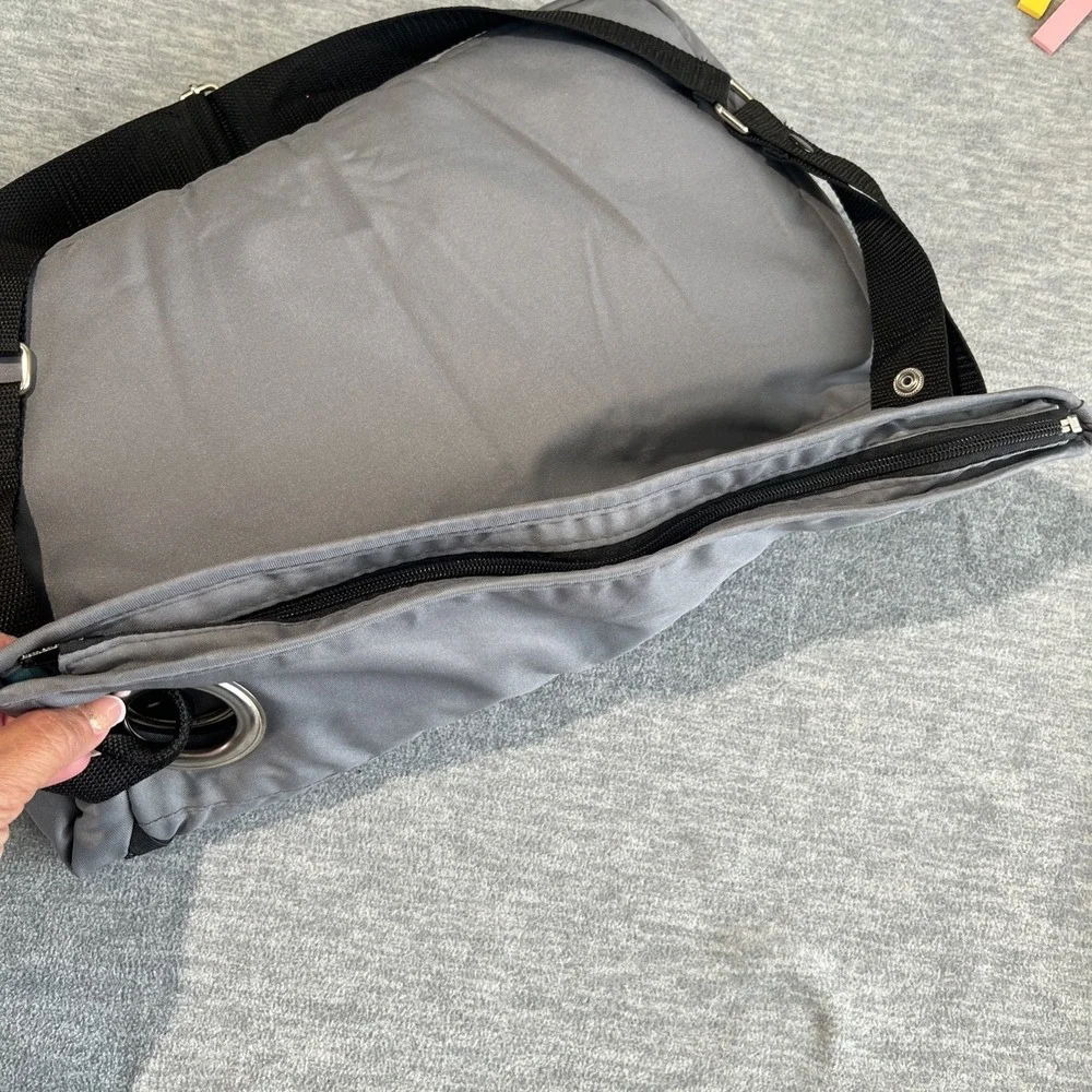 Babycargo Stroller Diaper Bag with Changing Pad Large Size Light Travel Gray EUC